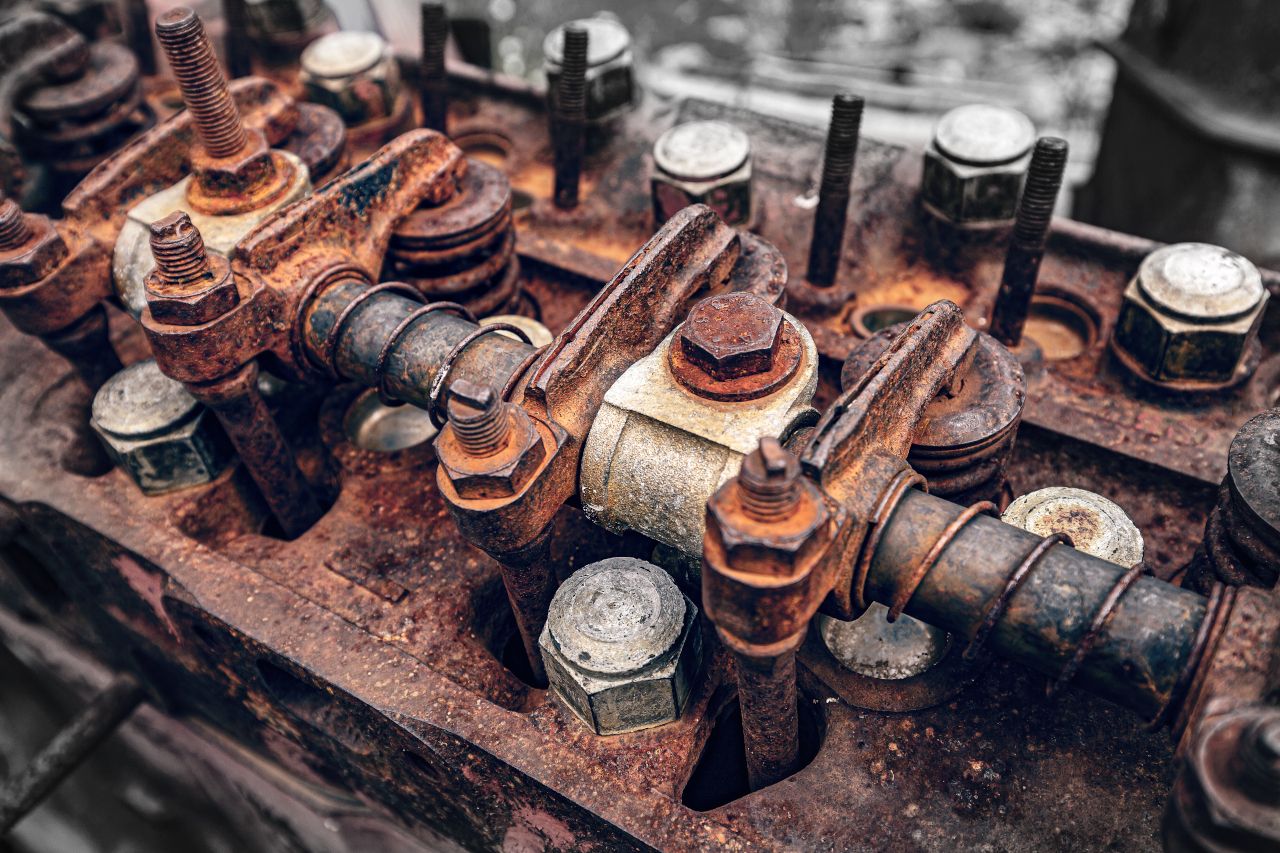 Motor einer Landmaschine